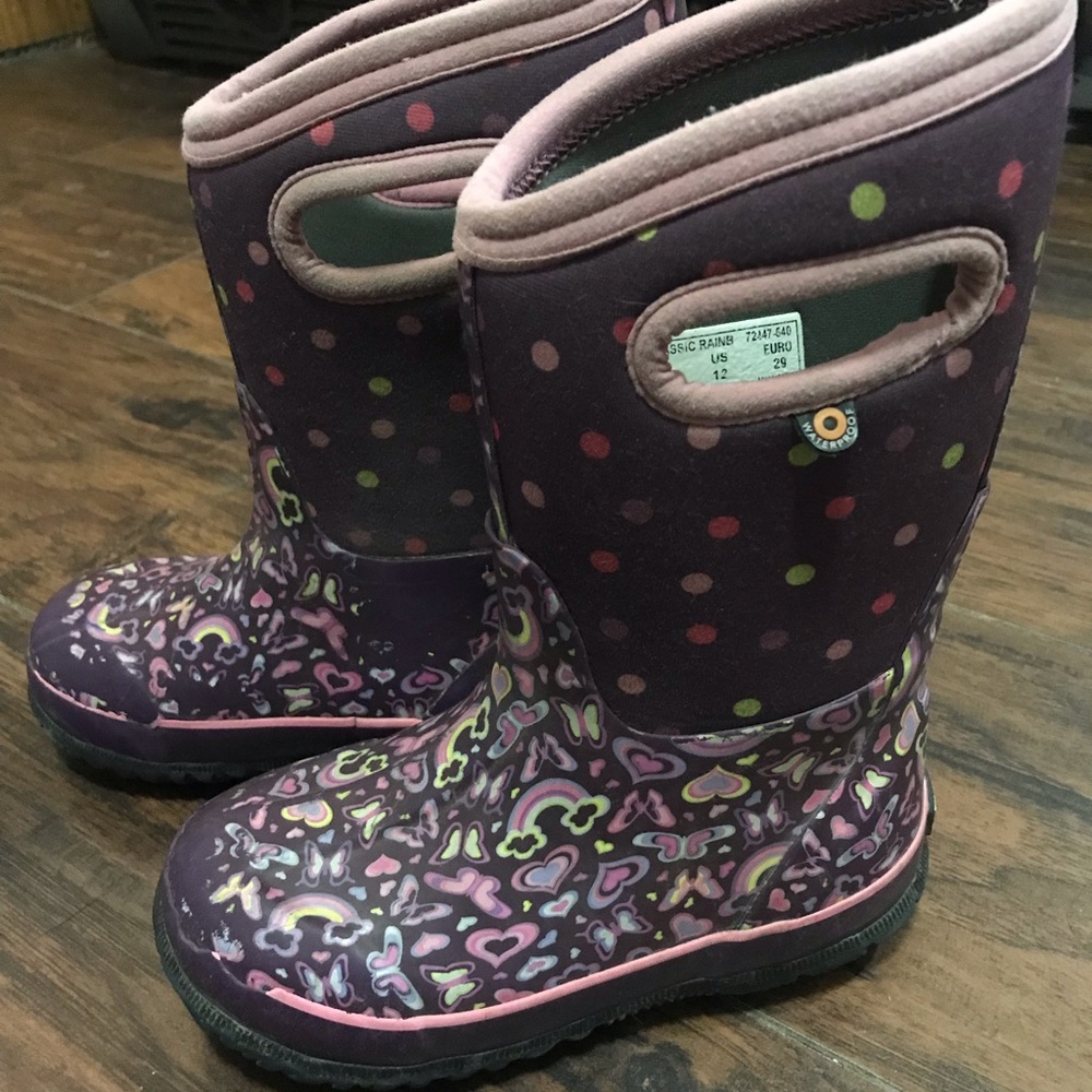 Bogs size 12 toddler